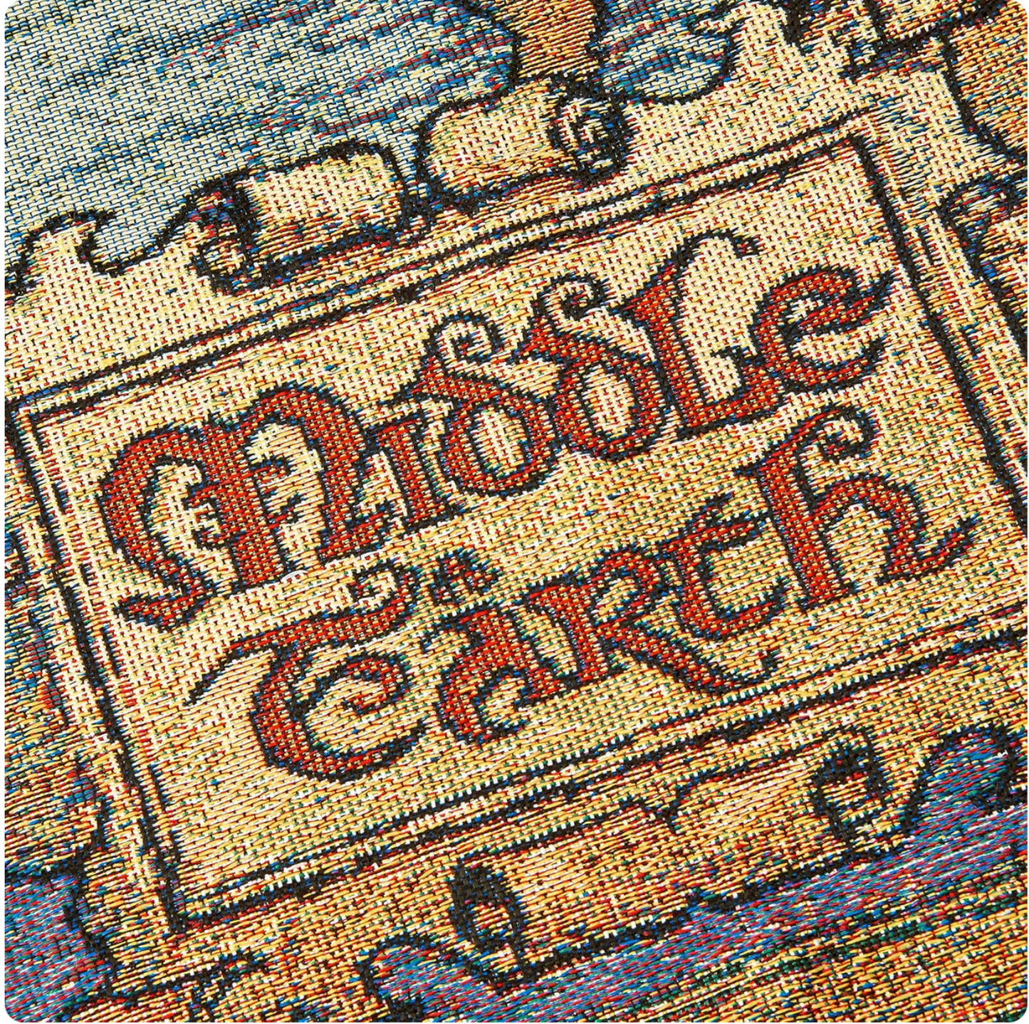 100% Wool Hand Made Middle Earth Blanket